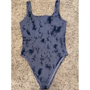 NWOT OQQ Bodysuits Ribbed Sleeveless Bodysuit Size Large